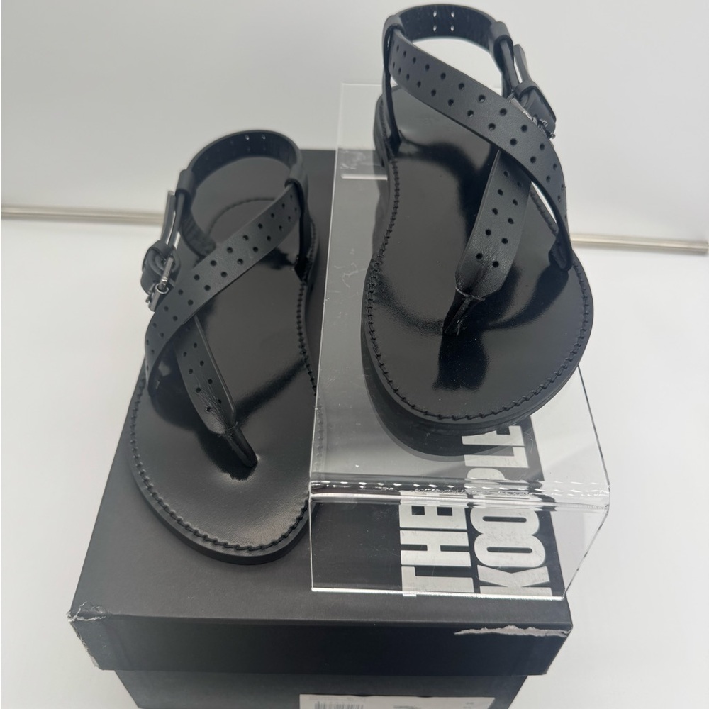 The Kooples Black Sandals - Picture 3 of 10